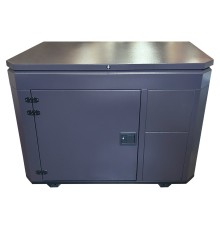 Тихий зимний кожух для генератора 1600 RAL 8019 (2 вентилятора)