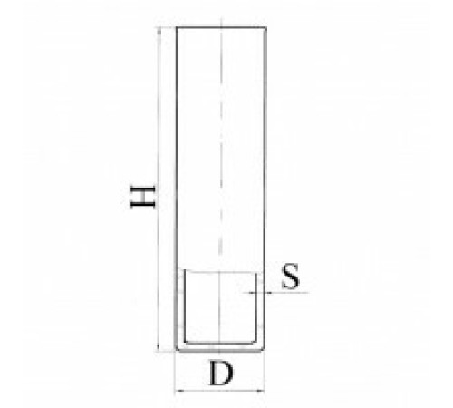 Цилиндр для растворов, эскиз 2-781