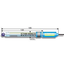 Электрод ЭСК-10605 комбинированный лабораторный со встроенным термодатчиком