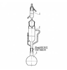 Прибор Сокслета-09 КШ 85/45 экстрактор 1 л колба 2 л