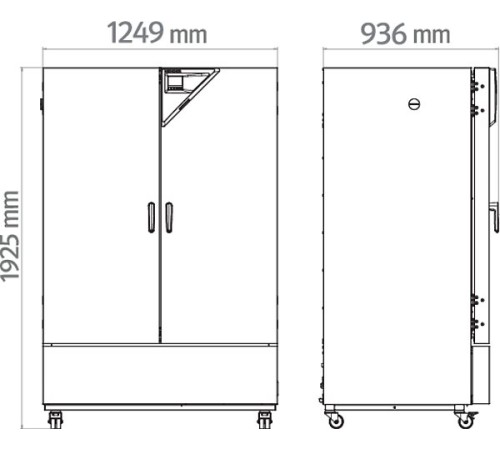 Климатическая камера KBF-S 720 серии Solid.Line, 700 литров (Артикул 9020-0368)