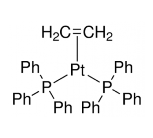 Этиленбис(трифенилфосфин)платина(0), 98%, Acros Organics, 250мг
