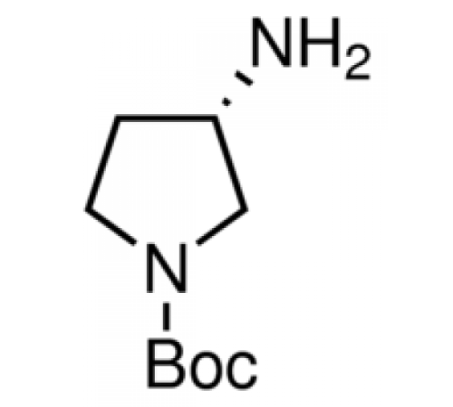 (S)-(-)-1-BOC-3-аминопирролидин, 95%, Acros Organics, 1г