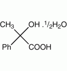 (^ +) - 2-гидрокси-2-фенилпропионовой кислоты полугидрат, 97%, Alfa Aesar, 1г