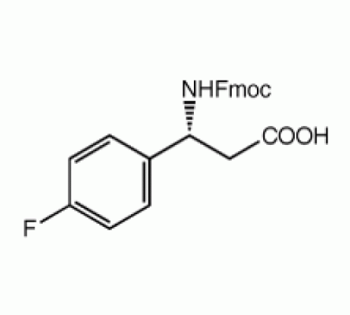 (R) -3 - (4-фторфенил) -3 - (Fmoc-амино) пропионовой кислоты, 95%, Alfa Aesar, 250 мг