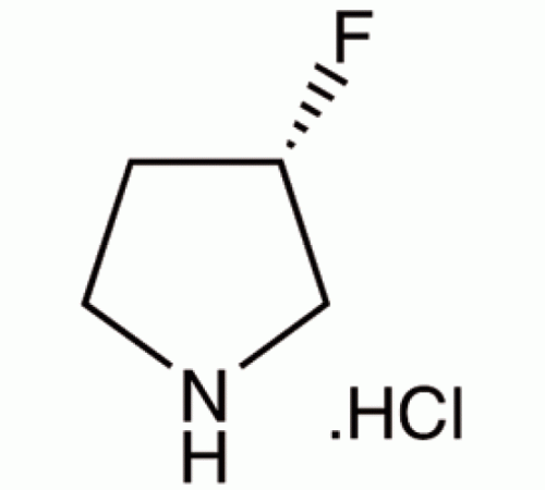 (S)-3-фторпирролидин гидрохлорид, 97%, Acros Organics, 5г