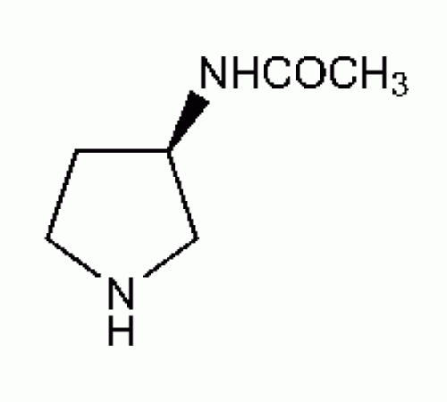 (3R) - (+) - 3-Ацетамидопирролидин, 98%, Alfa Aesar, 5 г