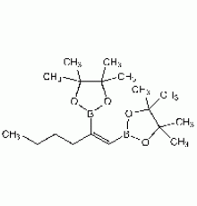 (E) -1-гексен-1, 2-бис дибороновая кислота (пинакол) эфир, 98%, Alfa Aesar, 1г