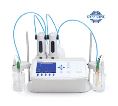 HI902C1-02 потенциометрический титратор, 1 измерит.вход, 1 дозир.модуль 25 мл, мешалка